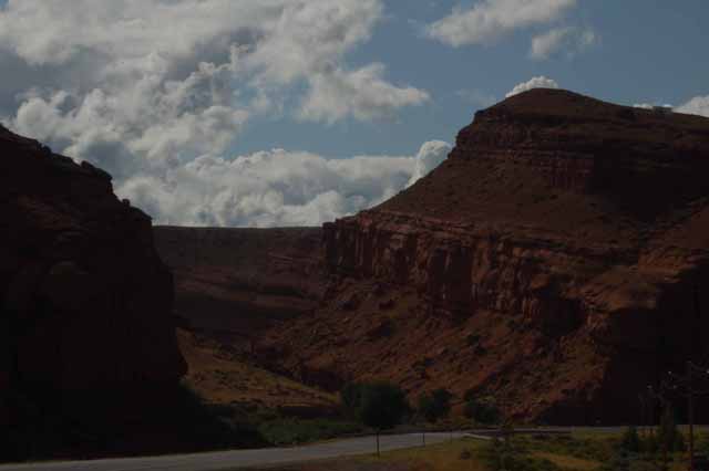 along Highway 287 entering Dubois from the east